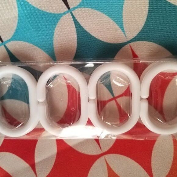 Retro Design Shower Curtain & 12 Hooks Polyester Waterproof Fabric 72x72 - Picture 6 of 9